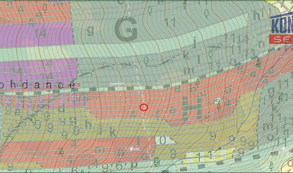 Prodej lesa 4 599 m², Slavičín – náhled fotky 3