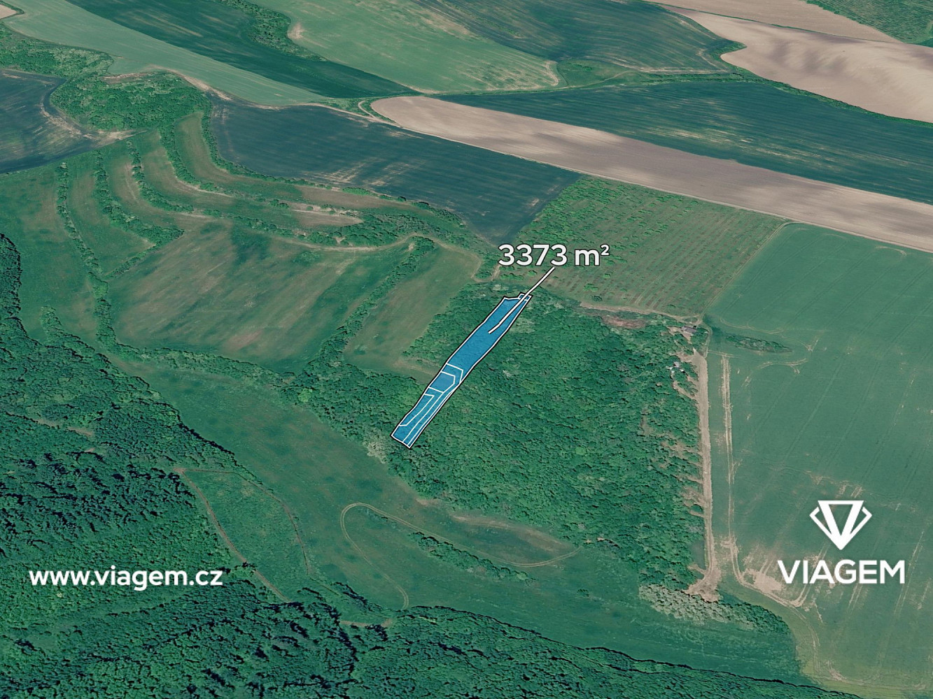 Prodej pole 3 373 m²