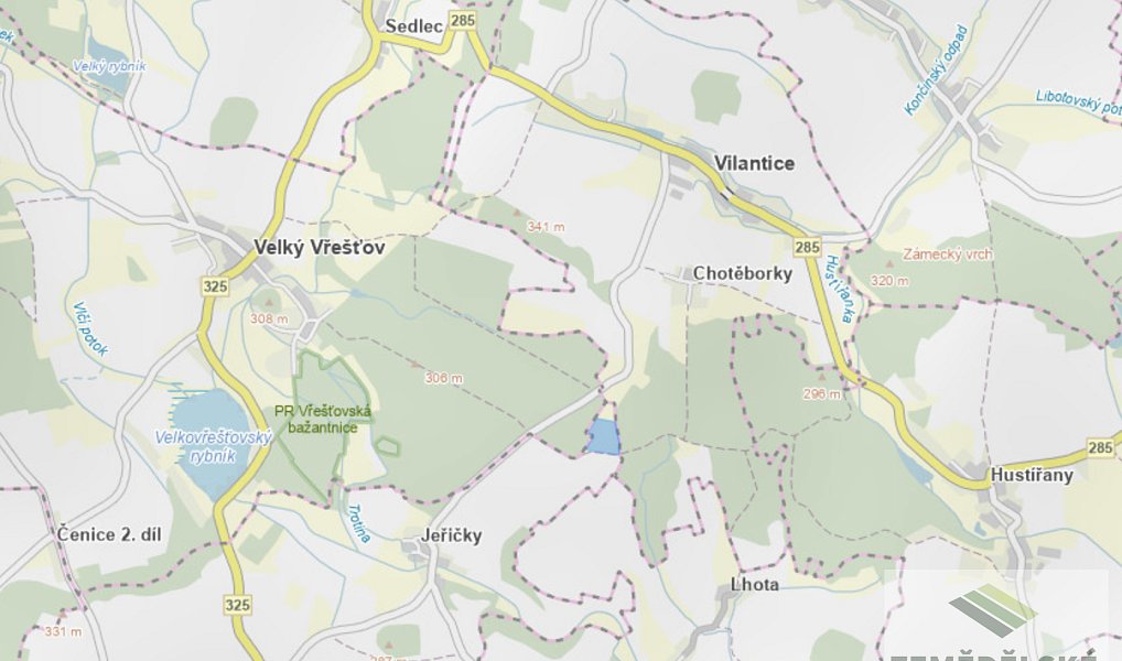 Prodej louky 32 514 m², Hořiněves – náhled fotky 3