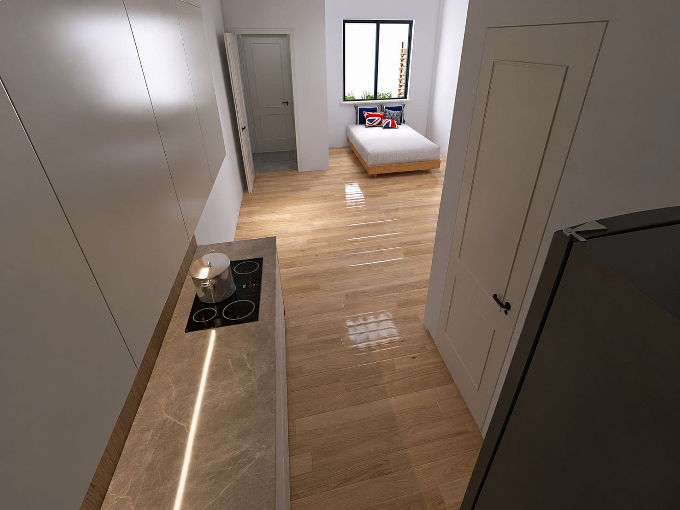 Pronájem bytu 1+kk 30 m²