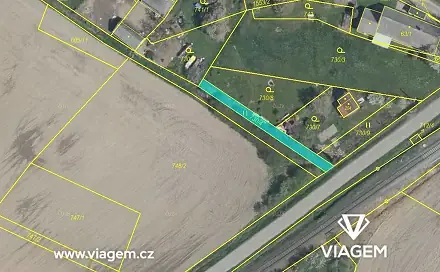 Prodej zahrady 480 m², Příkosice, okres Rokycany