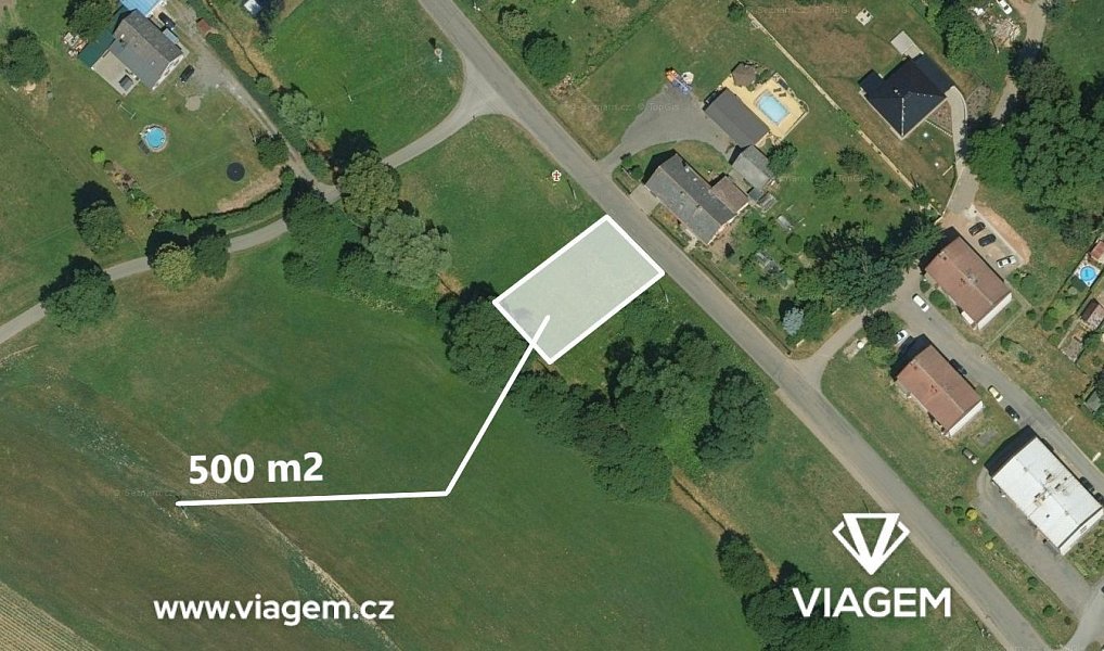 Prodej stavebního pozemku 494 m², Ostrov – náhled fotky 3