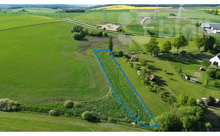 Prodej stavebního pozemku 2 093 m², Střížovice, okres Plzeň-Jih