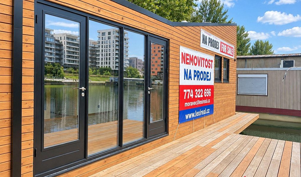 Hausbót 4kk - 96m2 s terasou 30m2 a kotevním místem Praha, Praha – náhled fotky 14