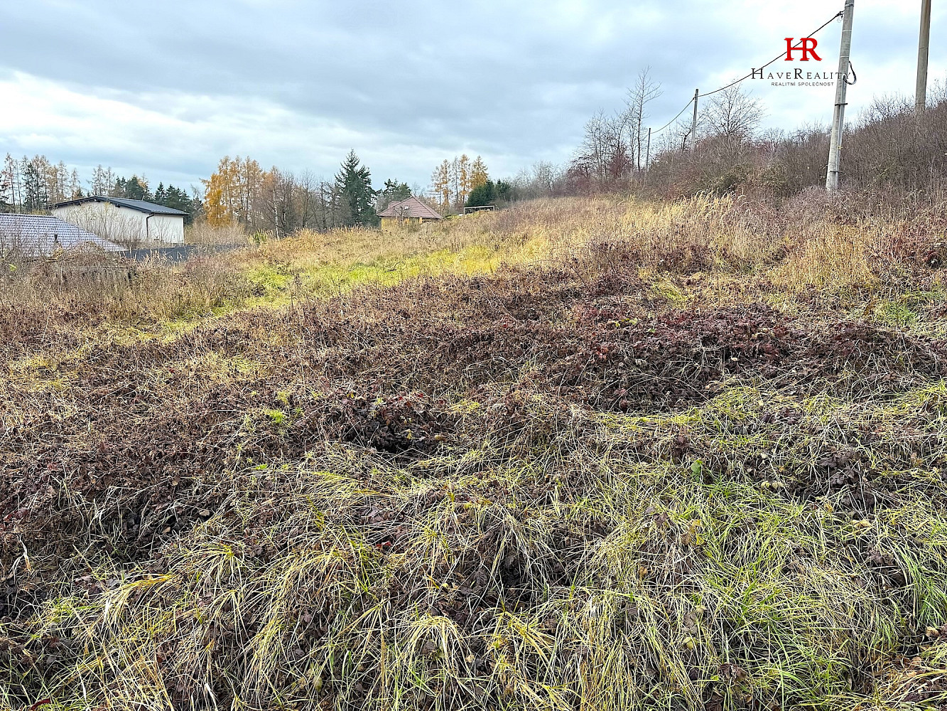 Prodej stavebního pozemku 1 391 m² – pohled 3