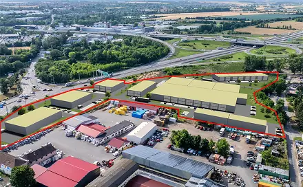 Prodej výrobních prostor 3 000 m², Hněvkovského, Brno