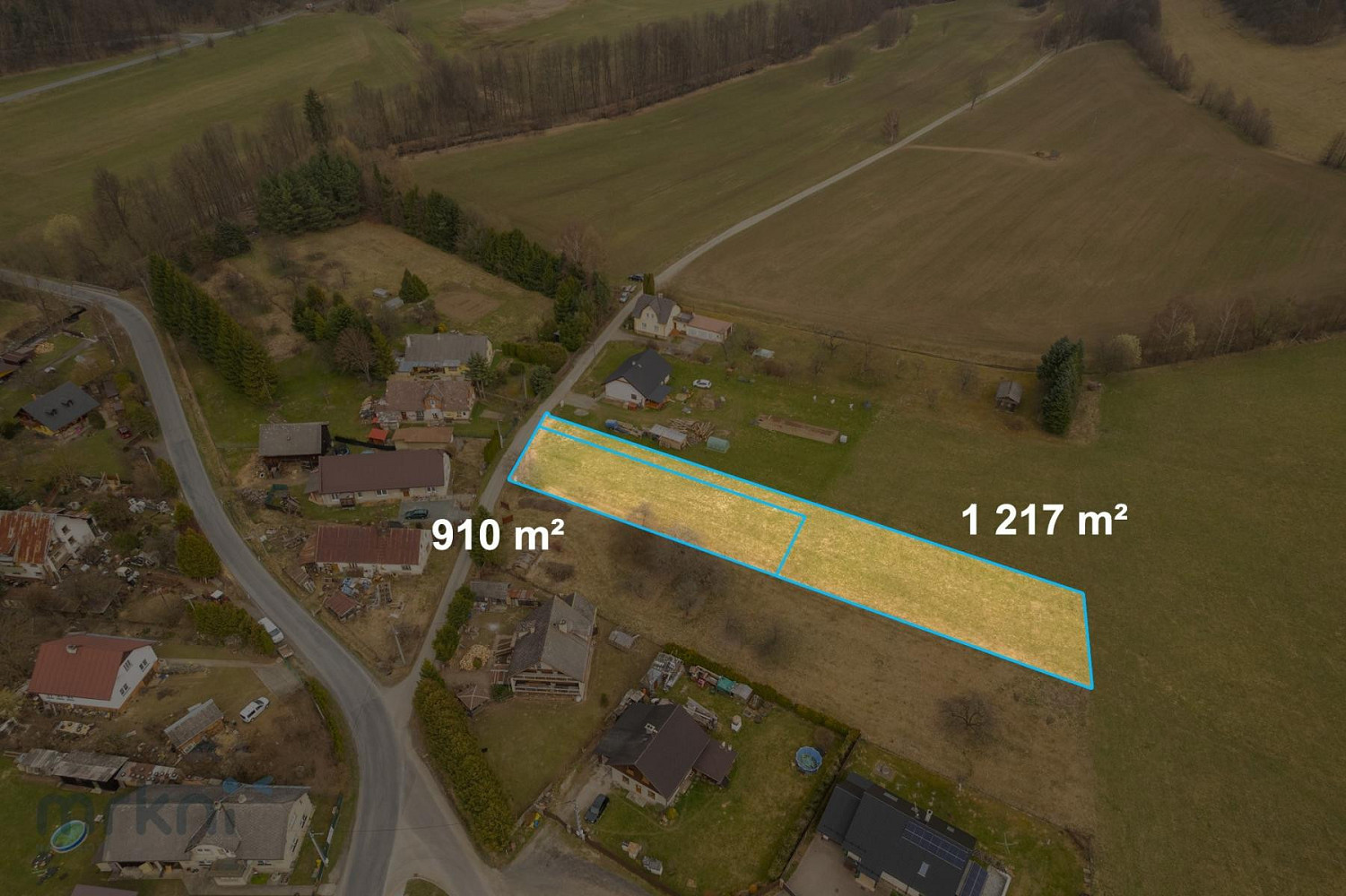 Prodej stavebního pozemku 2 127 m² – fotografie 5