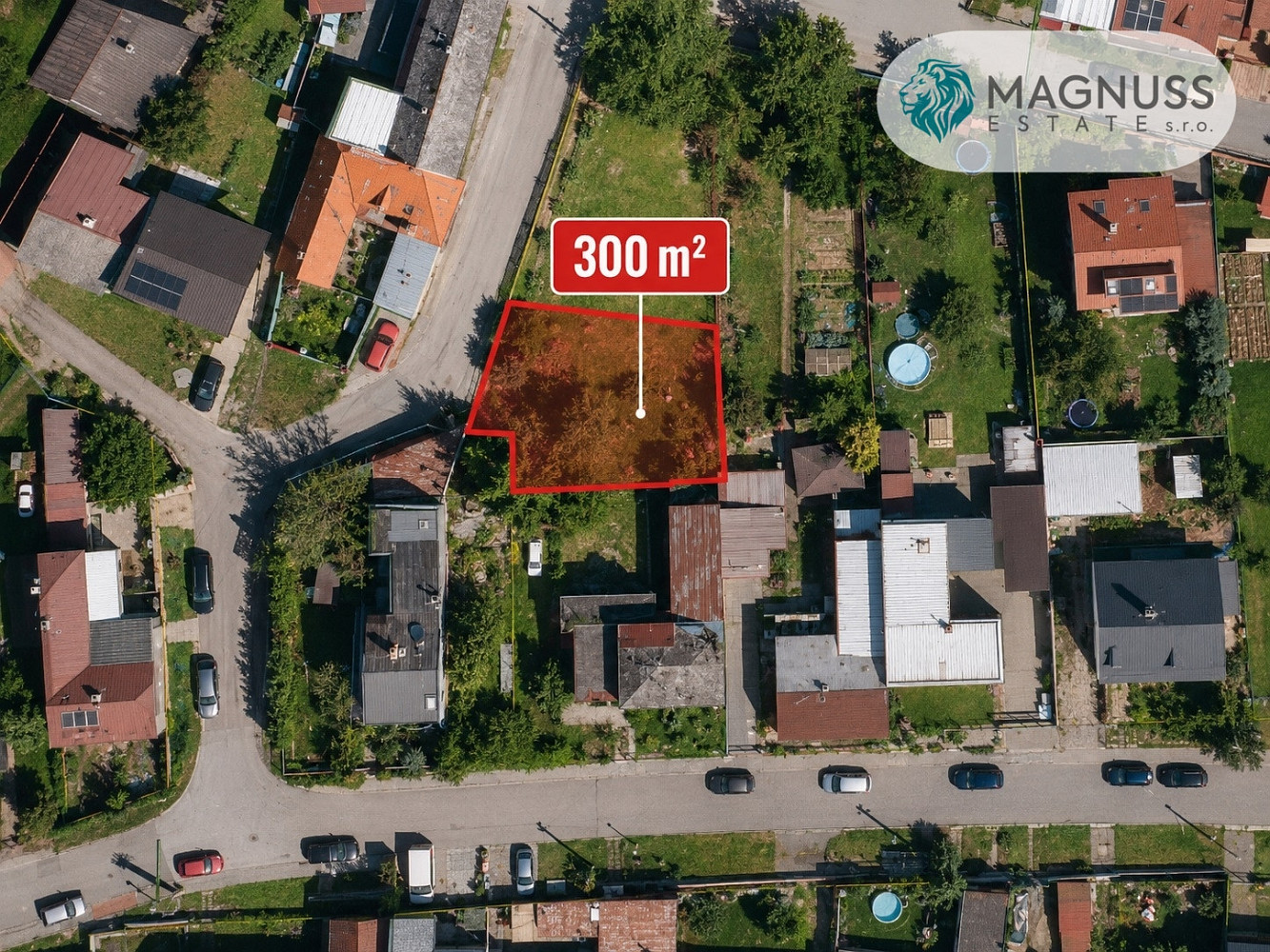 Prodej stavebního pozemku 300 m²