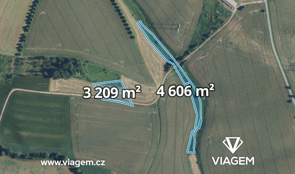 Prodej pole 558 m², Svatojanský Újezd – fotka 1 z 5