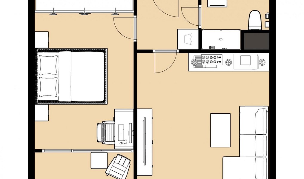 Pronájem bytu 2+kk 40 m², Česká Lípa – náhled fotky 21