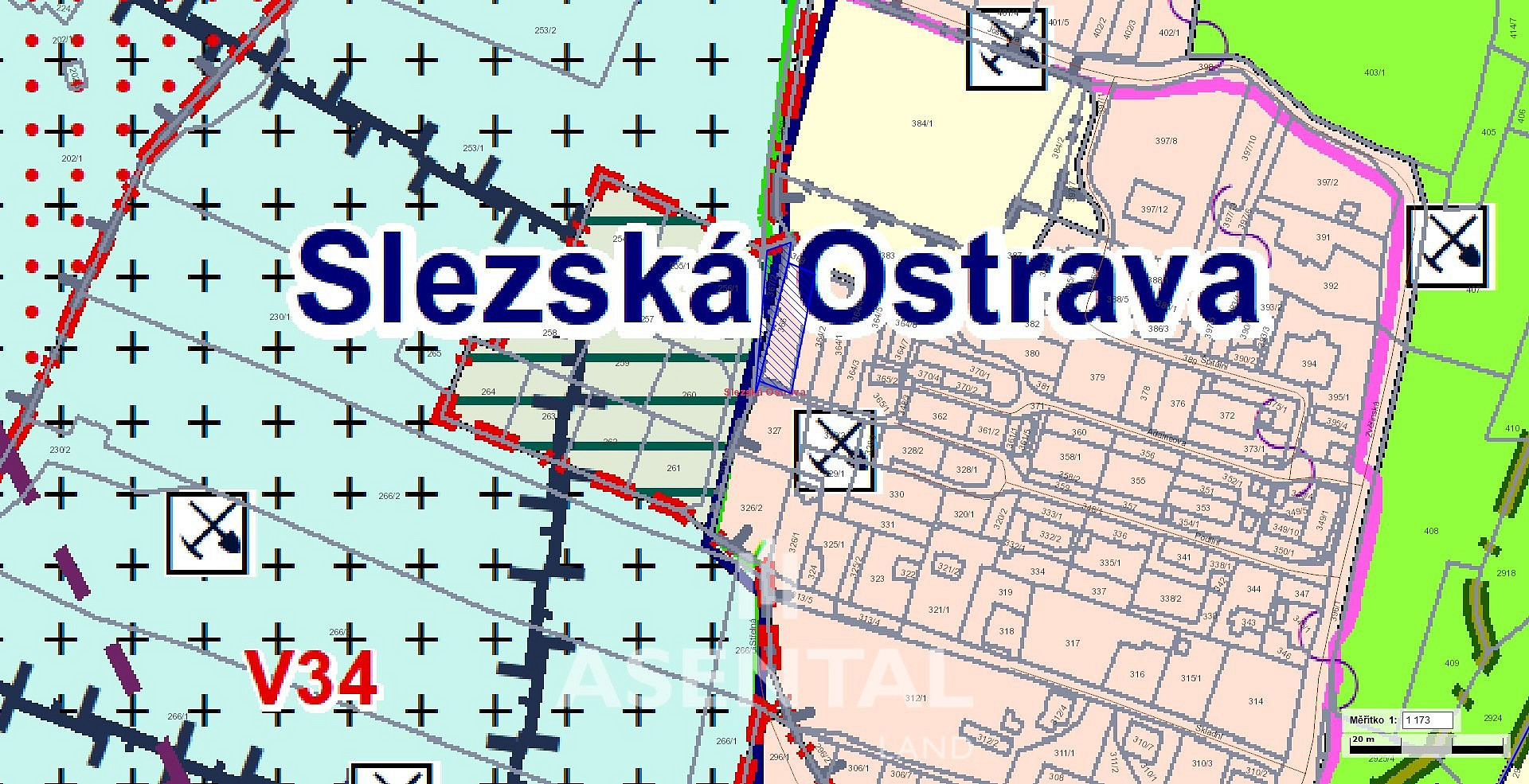 Prodej stavebního pozemku 866 m² – fotografie 3