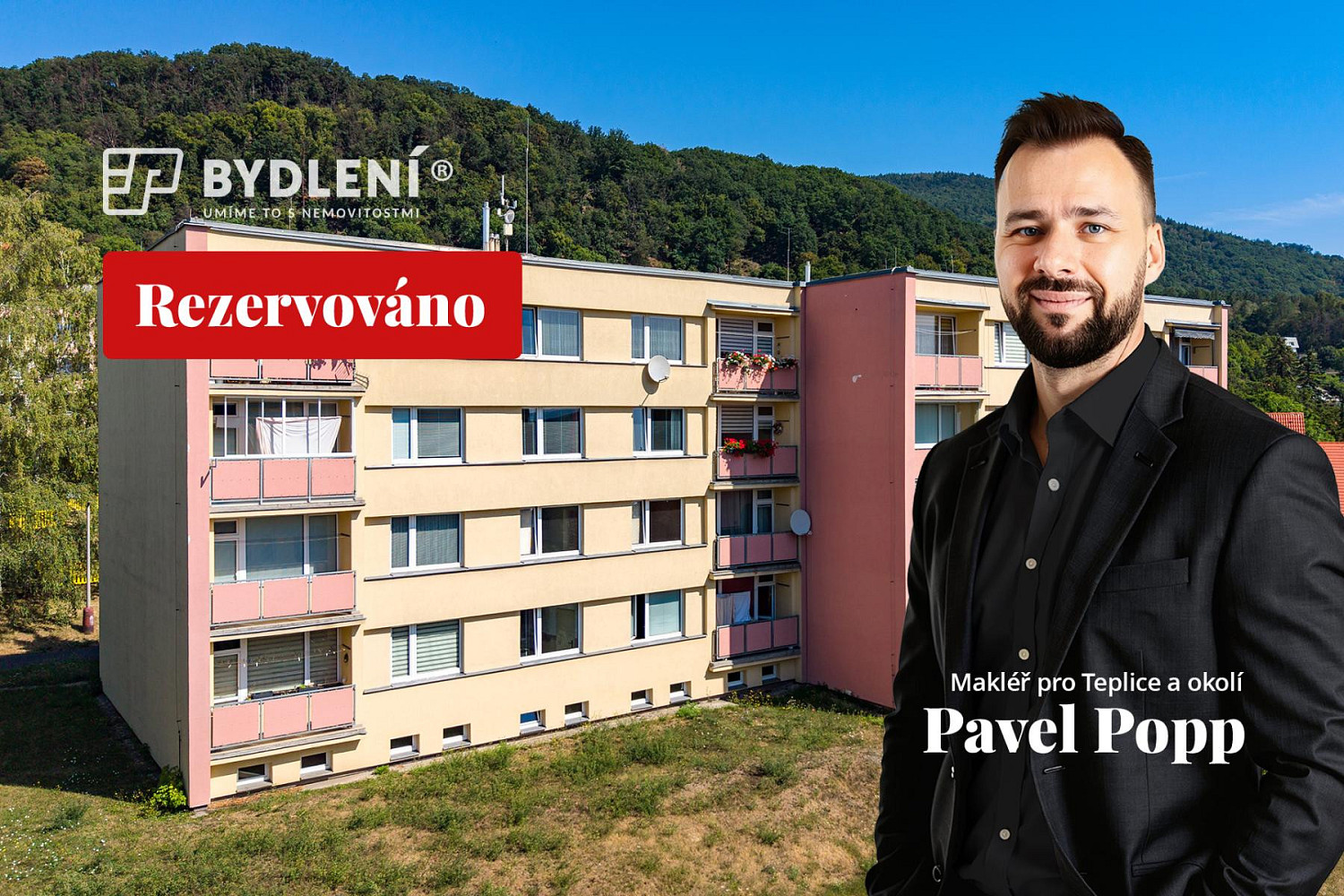 Prodej bytu 1+1 40 m² rezervováno