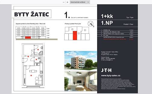 Prodej bytu 1+kk 42 m²