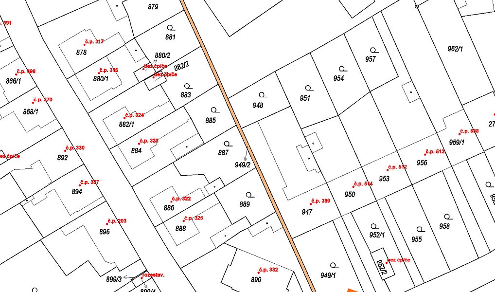 Prodej stavebního pozemku 20 m², Jedovnice – náhled fotky 2