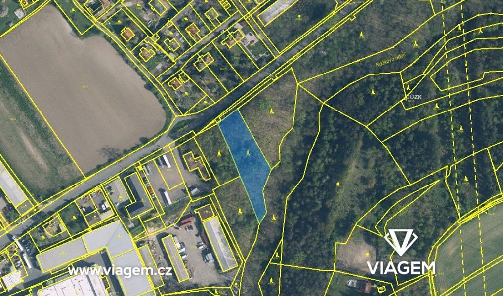 Prodej zahrady 1 912 m², Mělník – náhled fotky 3
