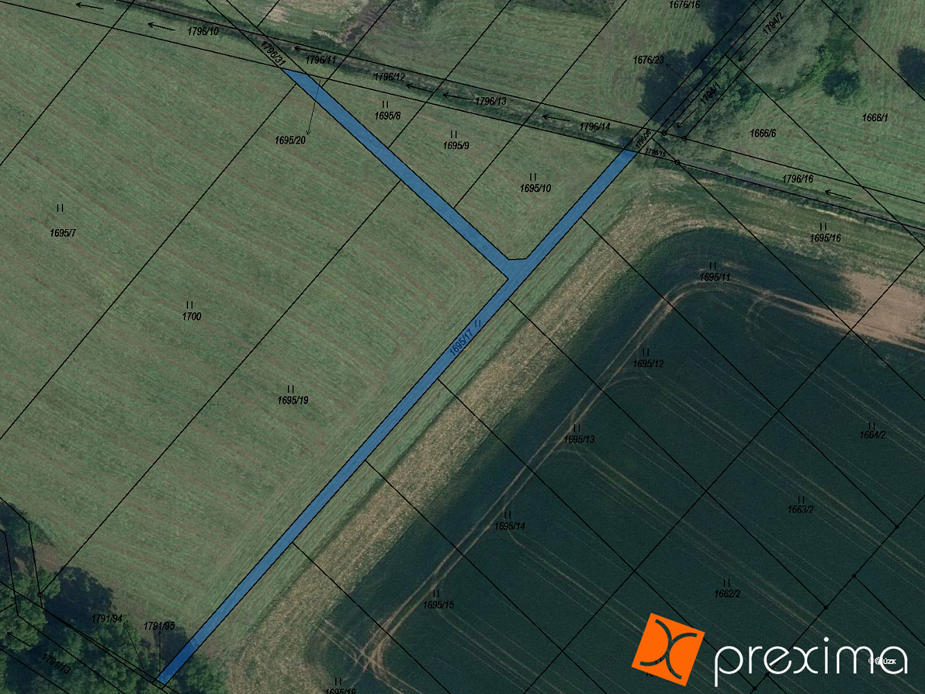 Prodej pozemku 43 m² – další