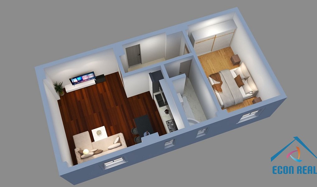 Prodej bytu 2+kk 53 m², Praha – náhled fotky 3