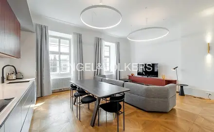 Pronájem bytu 2+kk 88 m², Na Kampě, Praha 1 - Malá Strana