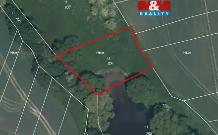 Prodej louky 1 137 m², Vlašim - Domašín, okres Benešov