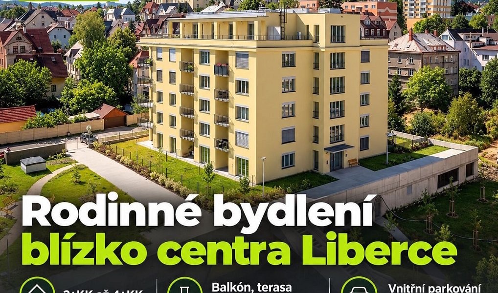 Prodej bytu 3+kk, 88 m², Liberec X-Františkov - Liberec, Liberec