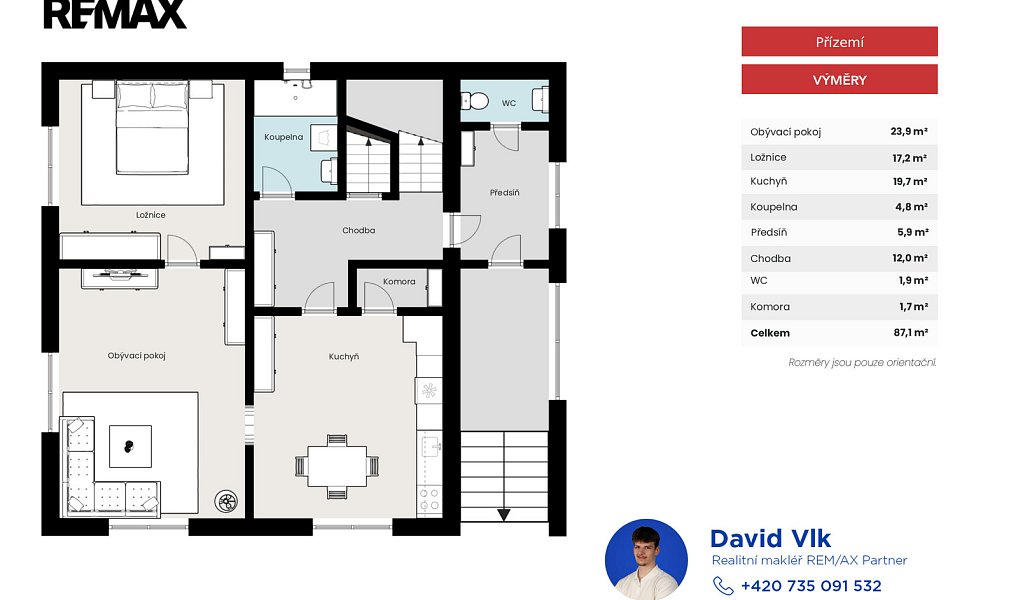 Prodej domu 175 m² s pozemkem 451 m², Ševětín – náhled fotky 26