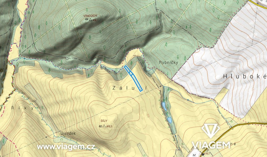 Prodej pole 1 387 m², Valašské Klobouky – náhled fotky 3