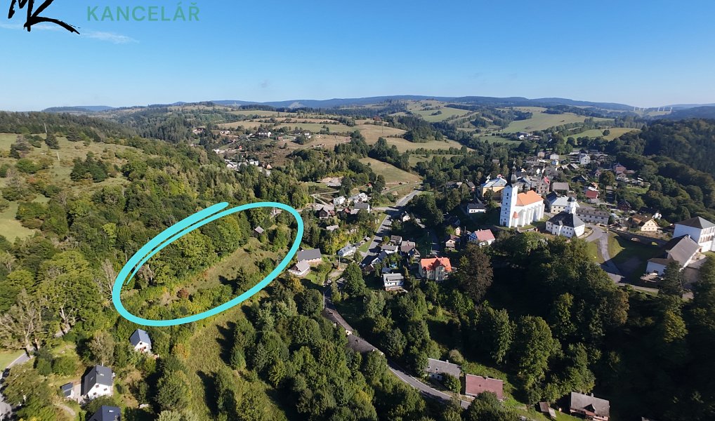 Prodej stavebního pozemku 3 323 m², Branná – náhled fotky 5