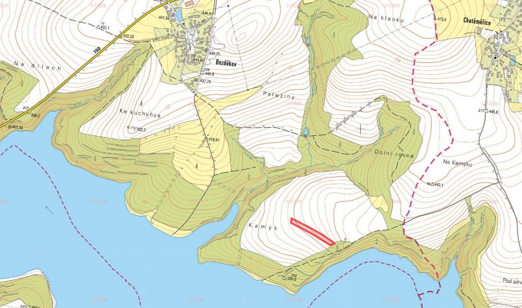 Prodej pole 5 611 m², Loket – náhled fotky 2
