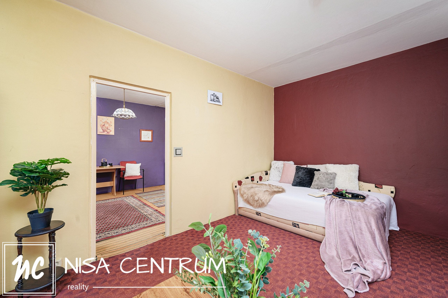 Pronájem bytu 1+1 36 m² - Widok 3