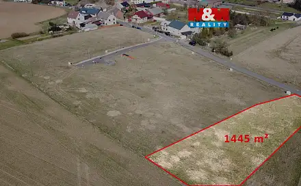 Prodej stavebního pozemku 1 445 m², Čelechovice, okres Přerov