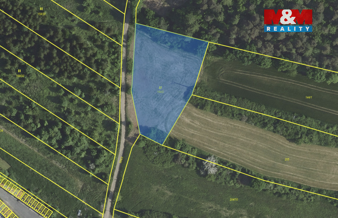 Prodej louky 1 030 m² – pohled 4