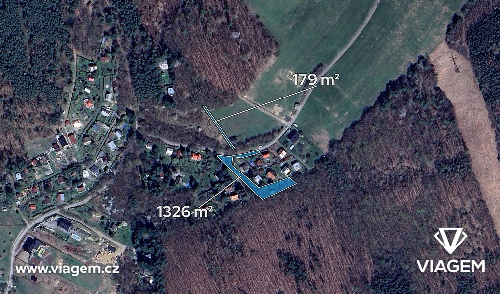 Prodej zahrady 301 m², Stražisko – náhled fotky 2