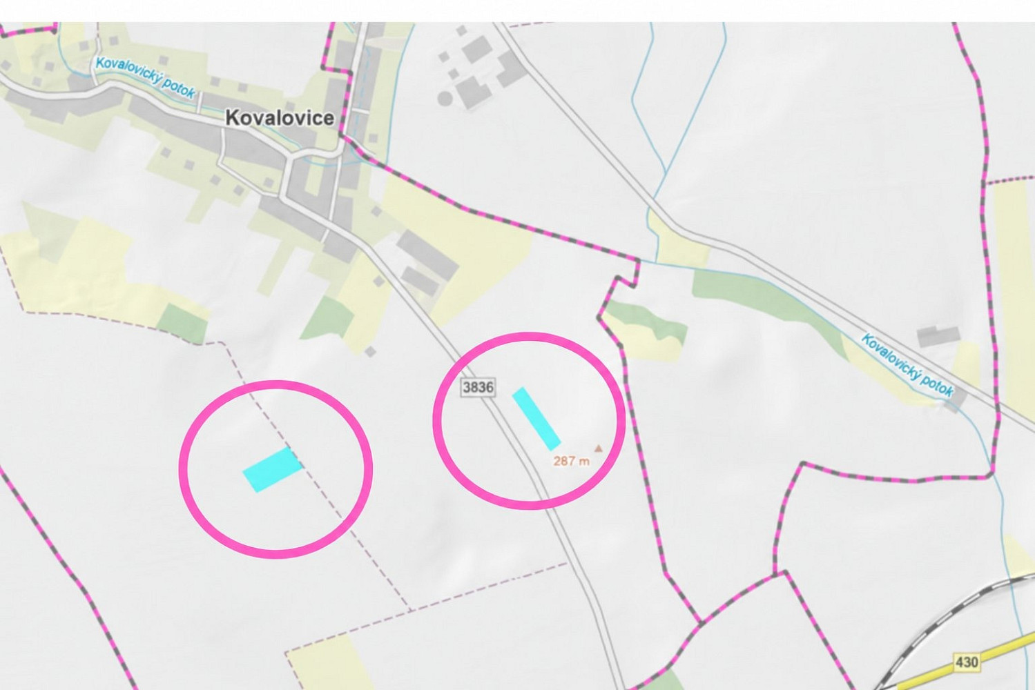 Prodej pole 20 288 m²
