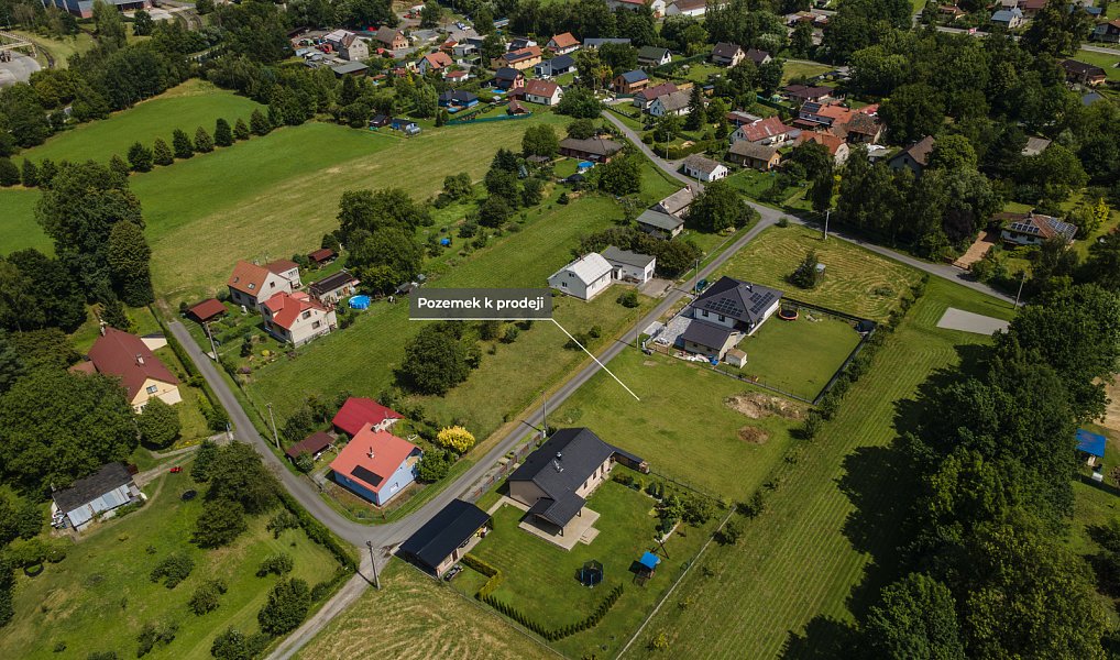 Prodej stavebního pozemku 1 178 m², Žabeň – náhled fotky 2