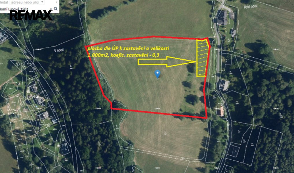 Prodej stavebního pozemku 22 105 m², Lipová-lázně – náhled fotky 10