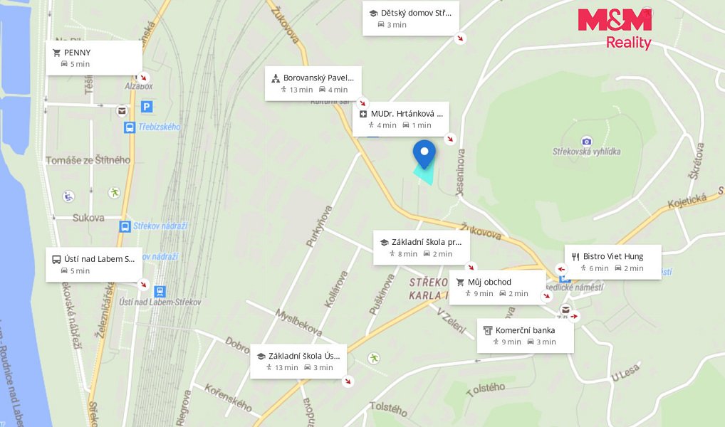 Prodej pozemku 1 706 m², Ústí nad Labem – náhled fotky 22