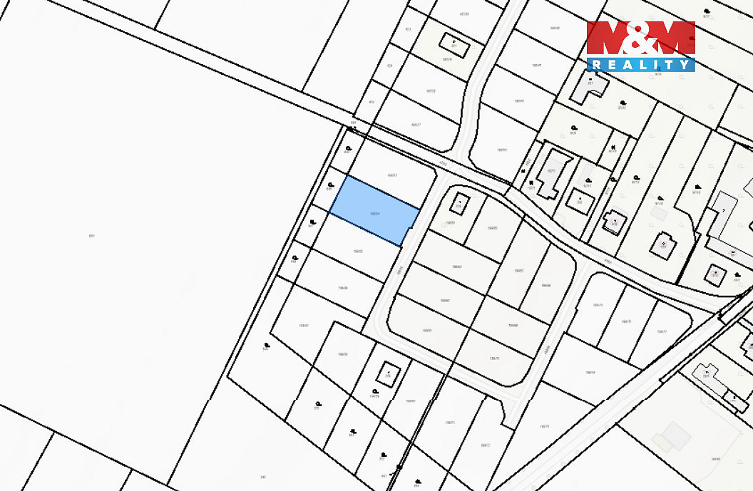 Prodej stavebního pozemku 1 053 m² – pohled 6