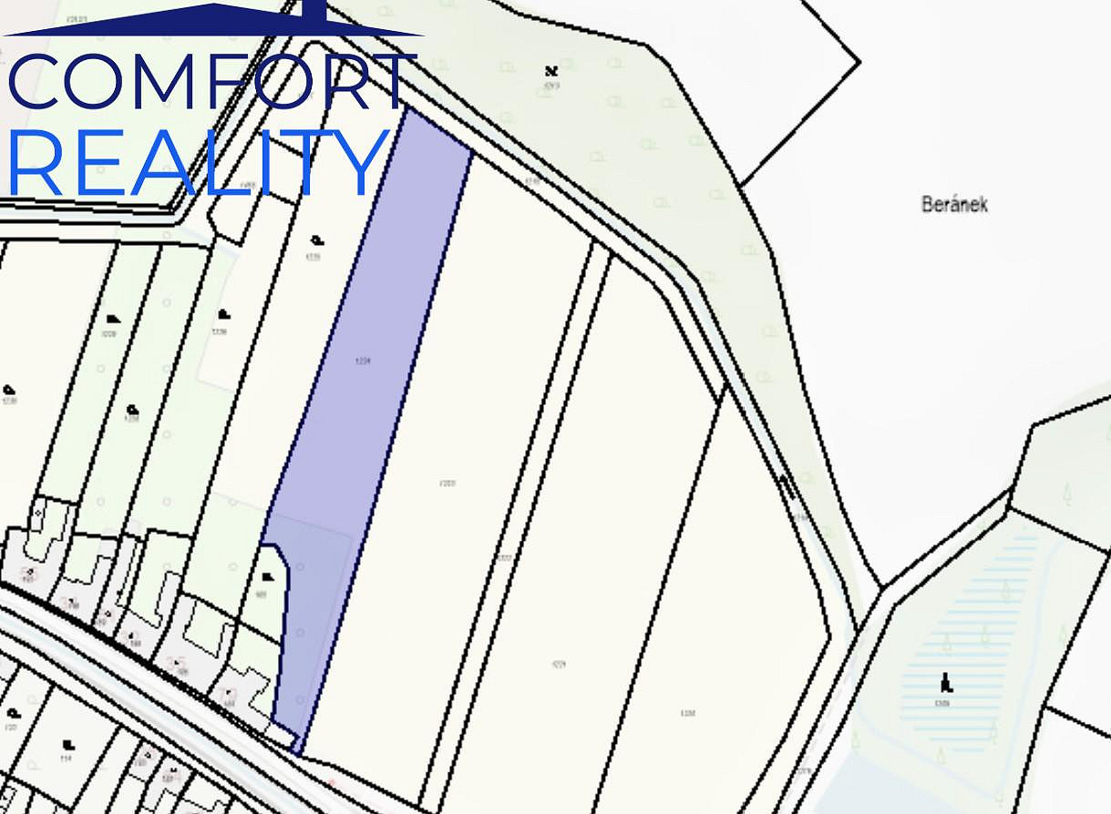 Prodej stavebního pozemku 2 650 m²
