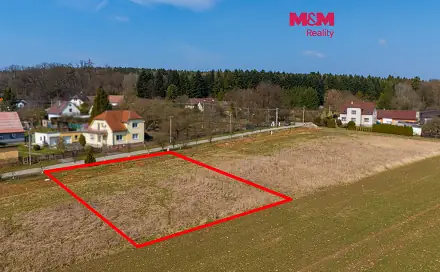 Prodej stavebního pozemku 980 m², Skašov, okres Plzeň-Jih