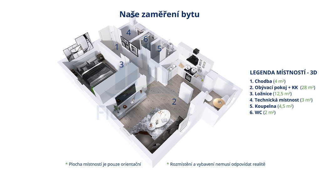 Pronájem bytu 2+kk 56 m², Havlíčkova Borová – náhled fotky 24