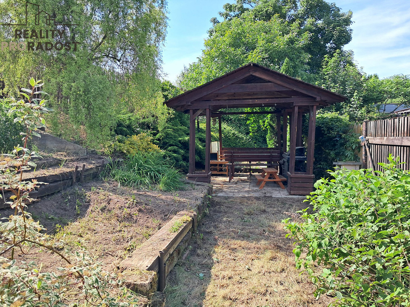 Prodej zahrady 494 m² – pohled 2