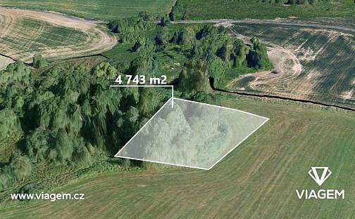 Prodej pole 592 m², Bohutín, okres Příbram