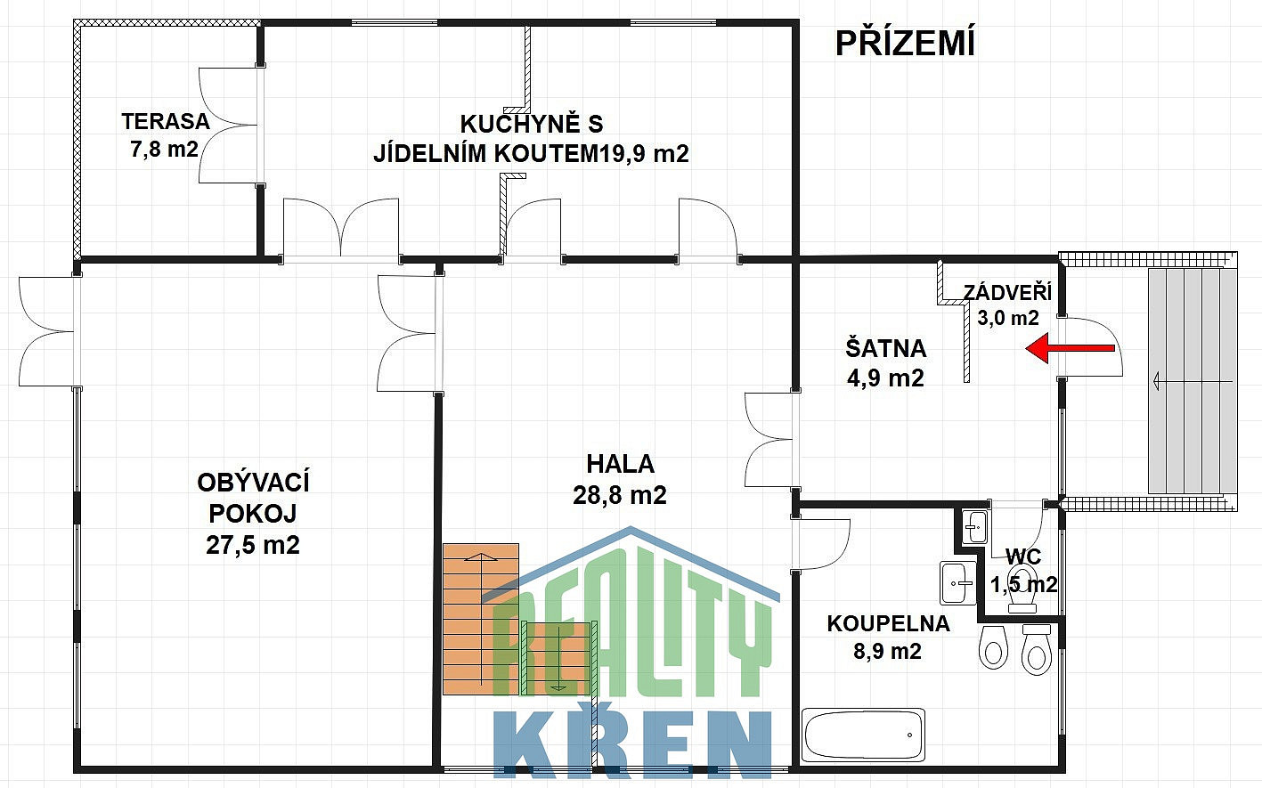 Prodej domu 246 m² s pozemkem 800 m² – fotografie 5