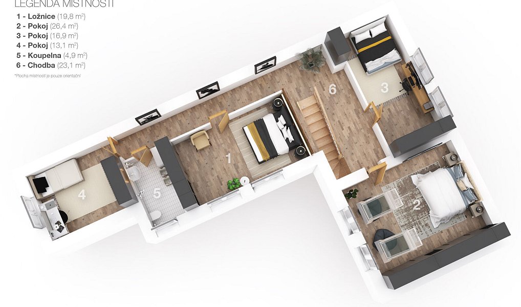 Prodej domu 265 m² s pozemkem 428 m², Lety – náhled fotky 28