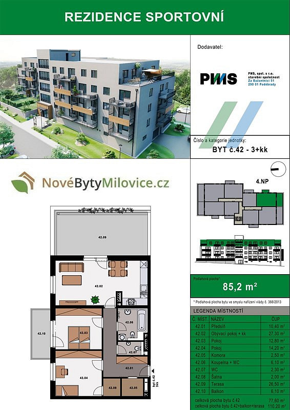 Prodej bytu 3+kk 110 m² — photo 4
