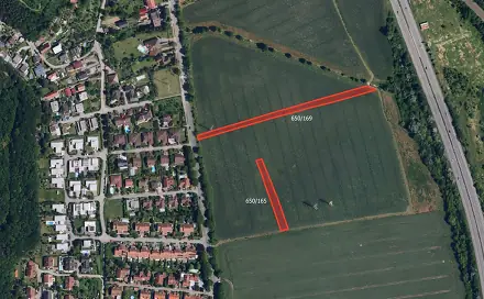 Prodej pole 8 352 m², Česká, okres Brno-venkov