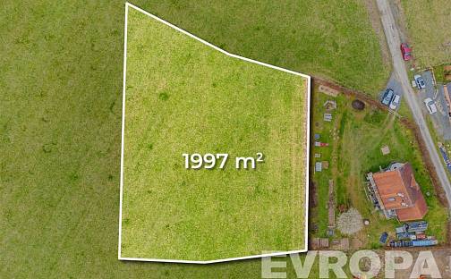 Prodej stavebního pozemku 1 997 m², Hradec - Hamry, okres Havlíčkův Brod