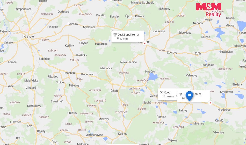 Prodej stavebního pozemku 4 292 m², Nalžovské Hory – náhled fotky 7