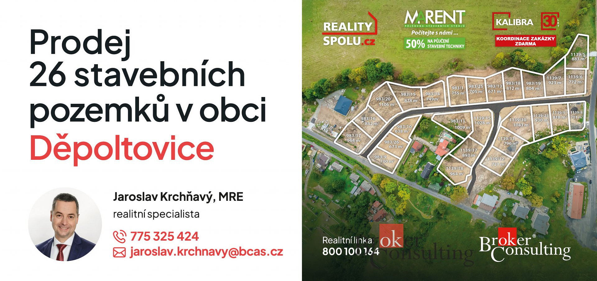 Prodej stavebního pozemku 772 m² – fotografie 5