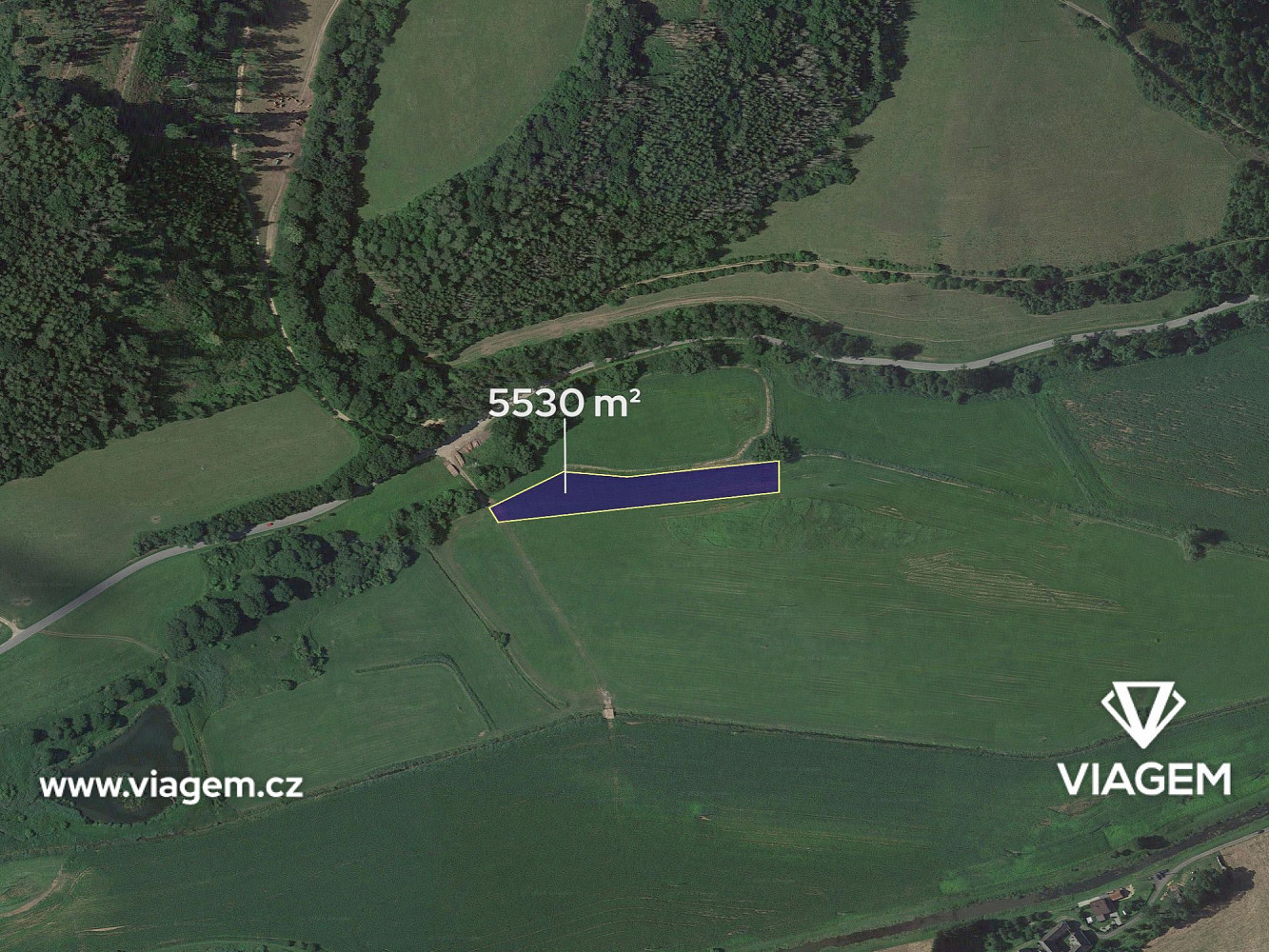 Prodej pole 1 382 m² – fotografie 2